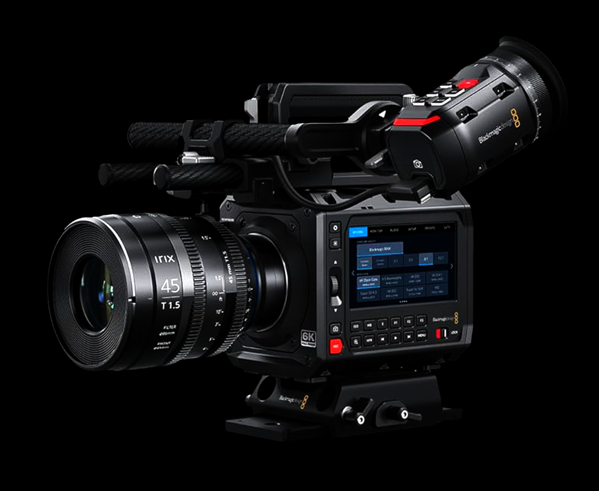 Cámara de cine para producción de videoclip